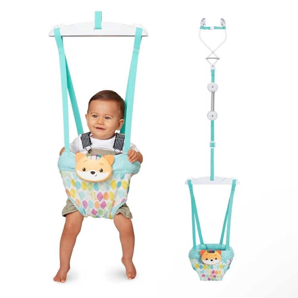 (New) Infantino 2-in-1 Music & Lights Doorway Jumper